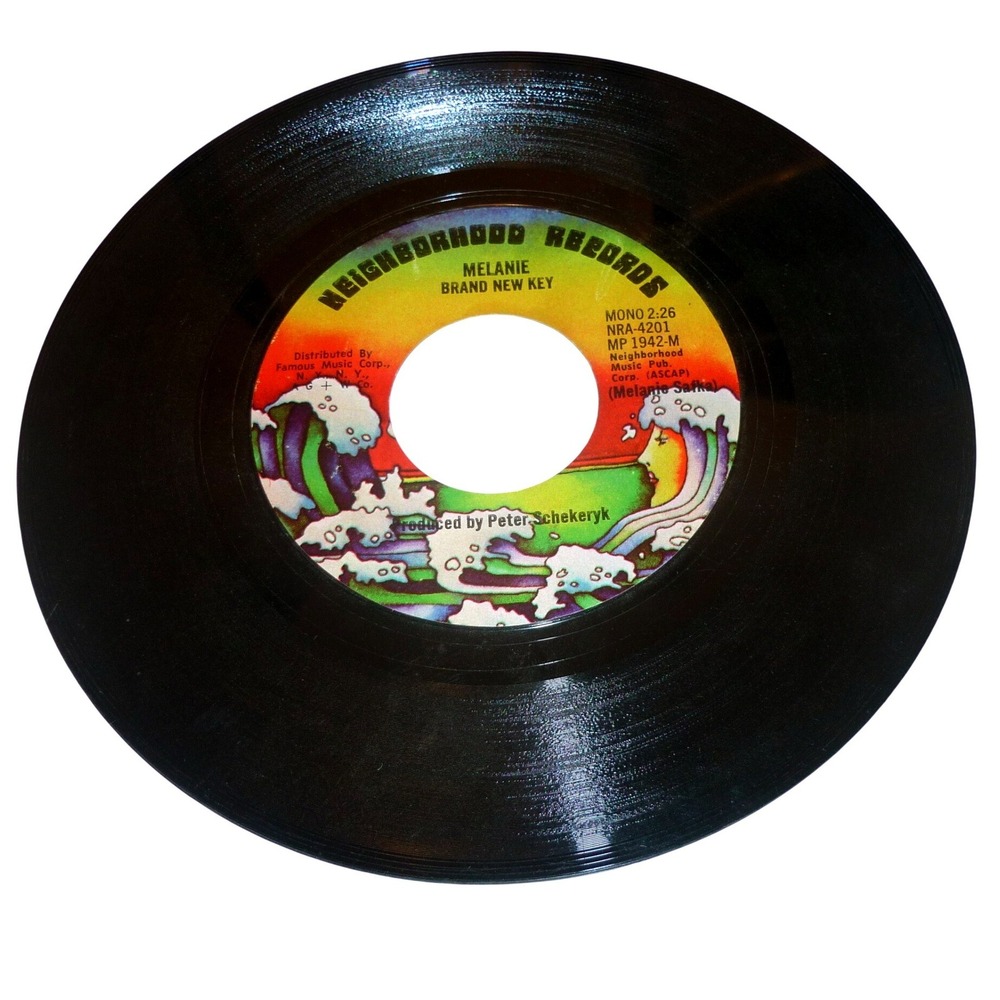Melanie Brand New Key Some Say (I Got Devil) 7 Vinyl 45 RPM Neighborhood Record
